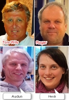 Tom Willy og Roger vant Vårcup2