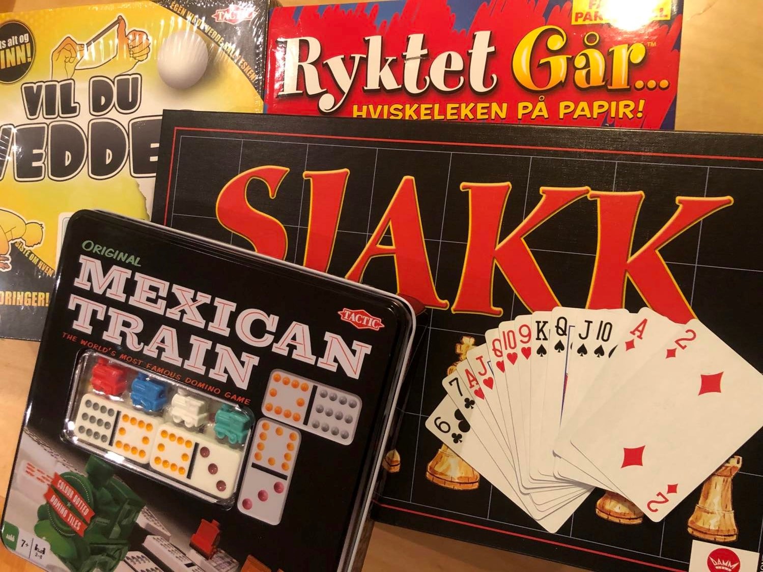 Ski- og spillaktiviteter i vinterferien