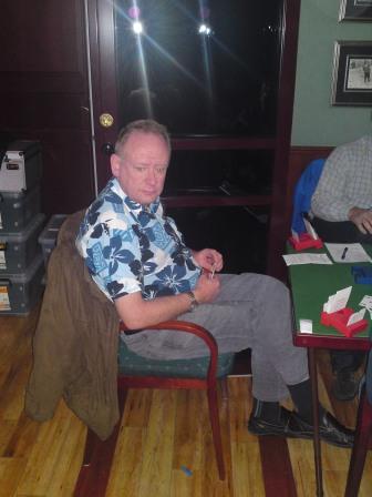 Haldor Sunde, Fosnavåg BK og Ove Andersbakken Otta BK vann Rorbubridgen i Måløy.