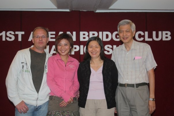 Terje og Zy vann Asiamesterskapet - Mix-lag