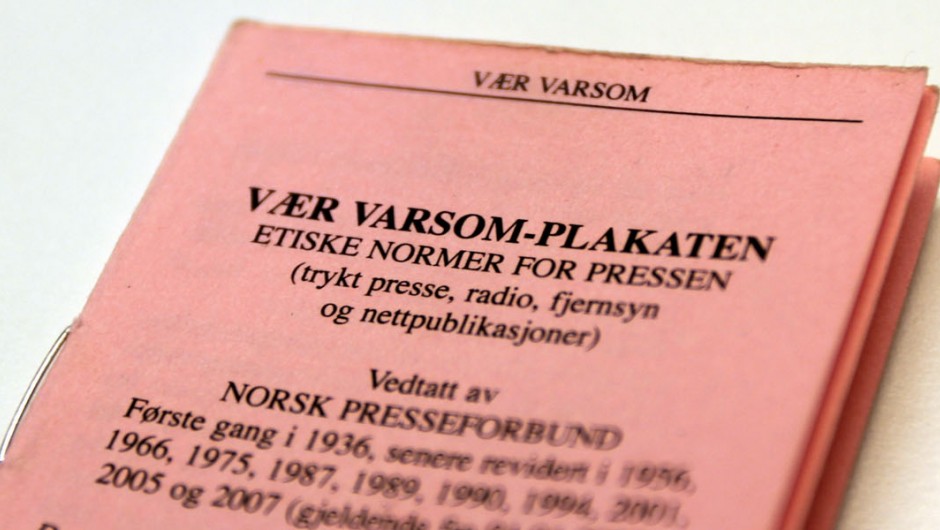 Vær varsom!