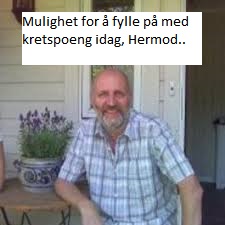 Julekos med poenghøst.