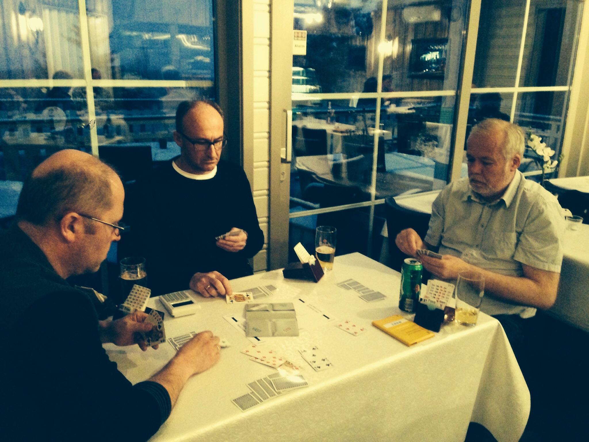 Nils Sverre og Torstein vann klubbmeisterskapen. 